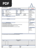 Reporte de Servicio Técnico: MJ Analytical Services, S.A