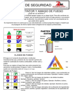 Charla de Seguridad-Uso de Extintores y Amago de Fuego