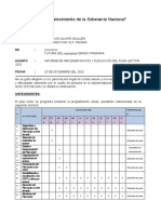 Informe Del Plan Lector 2022