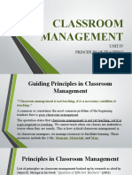 Classroom Management