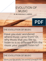 The Evolution of Music