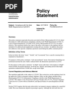 PS-ANM-25.815-01 Compliance With The Aisle Width Requirements of 25.815