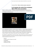 Comment Mesurer La Tension de Sortie D'un Variateur À Fréquence Variable (VFD) Vers Un Moteur - Fluke