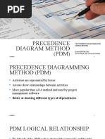 11-Precedence-Diagram-Network (PDM)