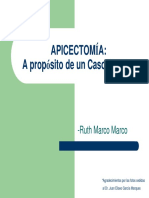 Apicectomias en Odontología