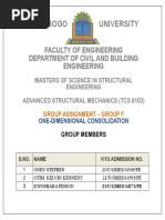 Group F Advanced Soil Mechanics Coursework