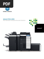 Konica Minolta Bizhub C654 Brochure