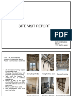 Site Visit Report