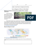 Mangrove Communities - Current Threats & Looking Toward The Future (Group 1)