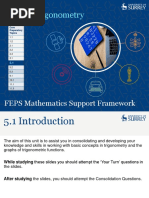 5.1 Basic Trigonometry