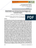 Characterization of The Chemical Facies and Assessment of The Pollution Status of The Groundwater Resources of Mgbee Area Southeastern Nigeria.