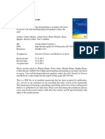 (2017) High-Speed Running and Sprinting As An Injury Risk Factor