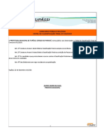 Concurso Público 001/2020 Edital de Classificação Final #018/2020