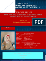 Sosialisasi Penyusunan SKP Dinkes