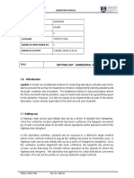 Lab Report Setting Out PDF