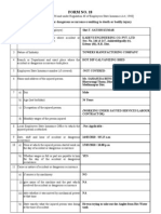 Form 18 Accident Report