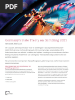 DLA Piper - Germany - State Treaty On Gambling 2021