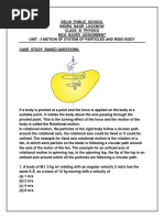 Unit 5 Motion of System of Particles and Rigid Body