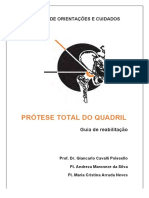 Manual de Orientacoes e Cuidados Protese Total Do Quadril Guia Reabilitacao