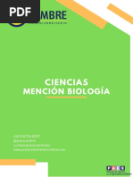 Ensayo PAES Ciencias Mención Biología - Preuniversitario Cumbre