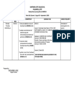 Learning Plan Music G8 Week 1-2