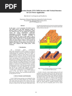 A Novel High Integration-Density TFT-CMOS Inverter With Vertical Structure For Low Power Application