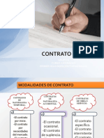 Contrato Laboral: Grupo 6 Curso: Liderazgo Primer Ciclo Derecho/Turno Noche