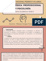 Lógica Proposicional y Psicología