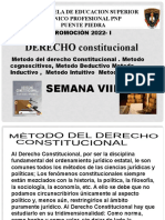 Derecho Constitucional Semana - Viii