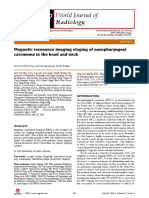 MRI Staging of NPC in The Head and Neck