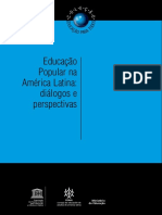 Educação Popular Na América Latina: Diálogos e Perspectivas. PONTUAL, Pedro (Org.) IRELAND, Timothy (Org.)