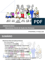 AULAT3 - Mecanismos Gerais de Acção Dos Fármacos