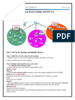 Lab 5 - Configuring Basic Router Settings