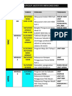 Perancangan Aktiviti Hem 2022.2023