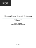 Memory Dump Analysis Anthology (Dmitry Vostokov)