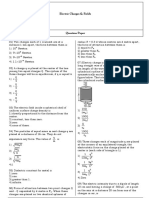 Electric Charges & Fields - QP 1