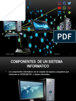 Componentes de Un Sistema Informatico - Evaluacion