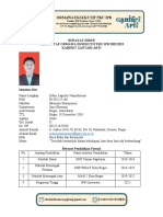 Format CV Calon Staf