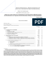 Fragmentation Du Droit International