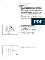 Installation: Seat Belt Pretensioner