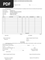 Bill Formate For Materials