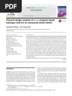 Thermal Design Analysis of A 1 L Cryogenic Liquid Hydrogen Tank For An Unmanned Aerial Vehicle