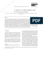 Thermal Design Analysis of A Liquid Hydrogen Vessel