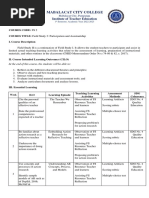 Field Study 2 Course Outline