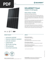 Datasheet SOLARWATT Panel Vision H 3.0 Pure en