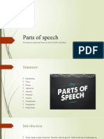 Parts of Speech