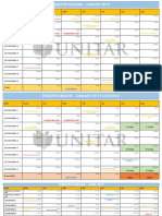 2019 Semester Timeline