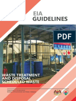 EIA Guidelines For Waste Treatment and Disposal - Scheduled Waste