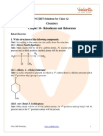 Chemistry - Haloalkanes and Haloarenes