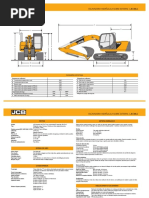 2013 ESCAVADEIRA HIDRAULICA JCB JS130LC 1108-FE015 Folheto Tecnico JS130LC - Janeiro - 2013